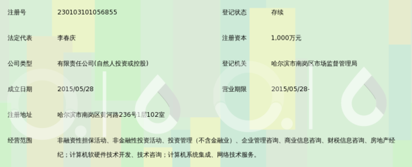 黑龍江晟貫祺非融資性擔(dān)保 專注服務(wù)，穩(wěn)健護(hù)航
